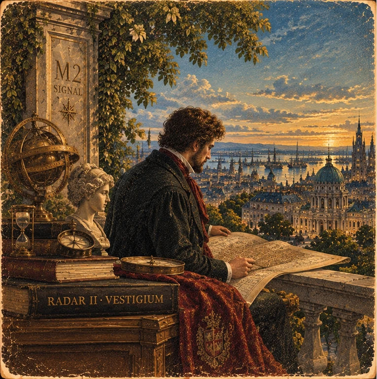 Ilustración de Radar II · Vestigium.